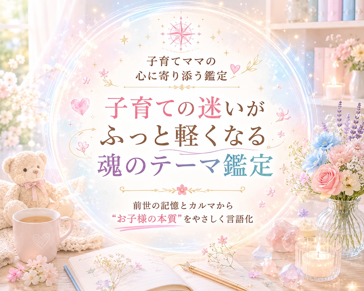 わが子の魂に刻まれたテーマを読み解きます 前世の記憶とカルマから“子どもの本質”を優しくひもとく イメージ1