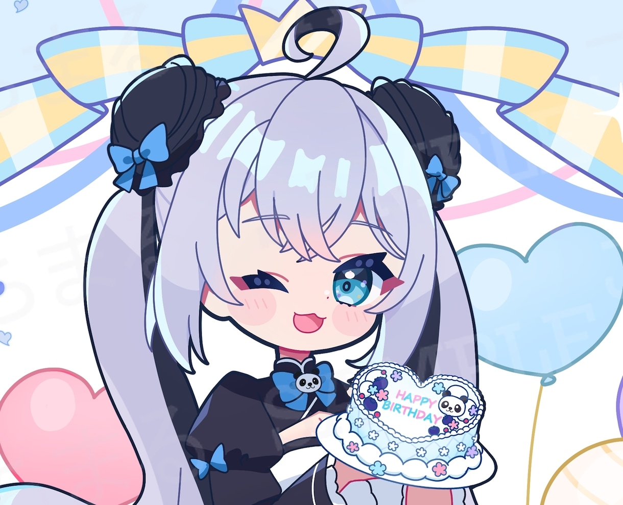 先着１名限定セール中！かわいいイラスト承ります グッズからアイコンまで幅広く使いやすい目を引くイラストです。 イメージ1