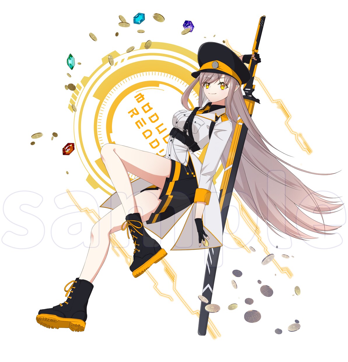 個人Vtuber様専門SNS用イラスト描きます 返礼品/一枚絵/グッズ/配信サムネ/記念イラスト商用可 イメージ13