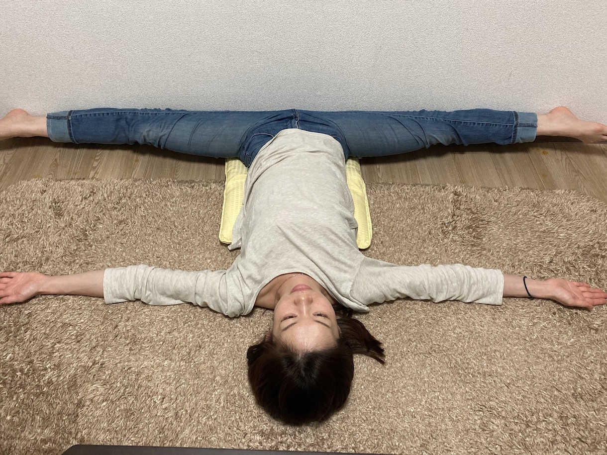 ゆったりストレッチのやり方を教えます 体が硬くてストレッチが苦手…という方でも安心！ イメージ2
