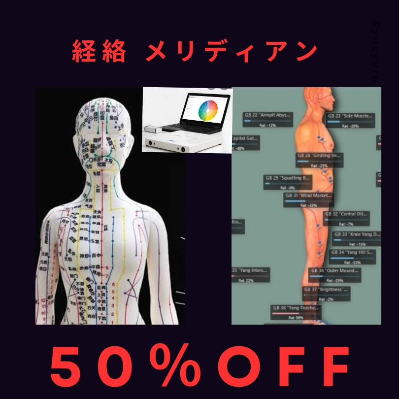 50％offメリディアン経絡分析します オータムキャンペーン♡タイムウェーバー版・経絡鍼灸の体験♡ イメージ1