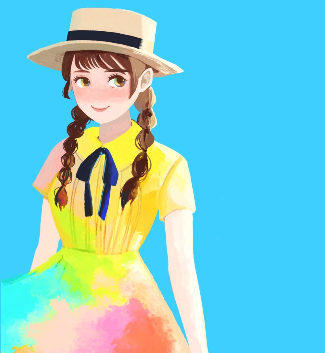 厚塗り×色彩豊か◎魅力的な女の子イラスト描きます サムネ・配信・装画・SNSアイコン・MV ・表紙などに イメージ3