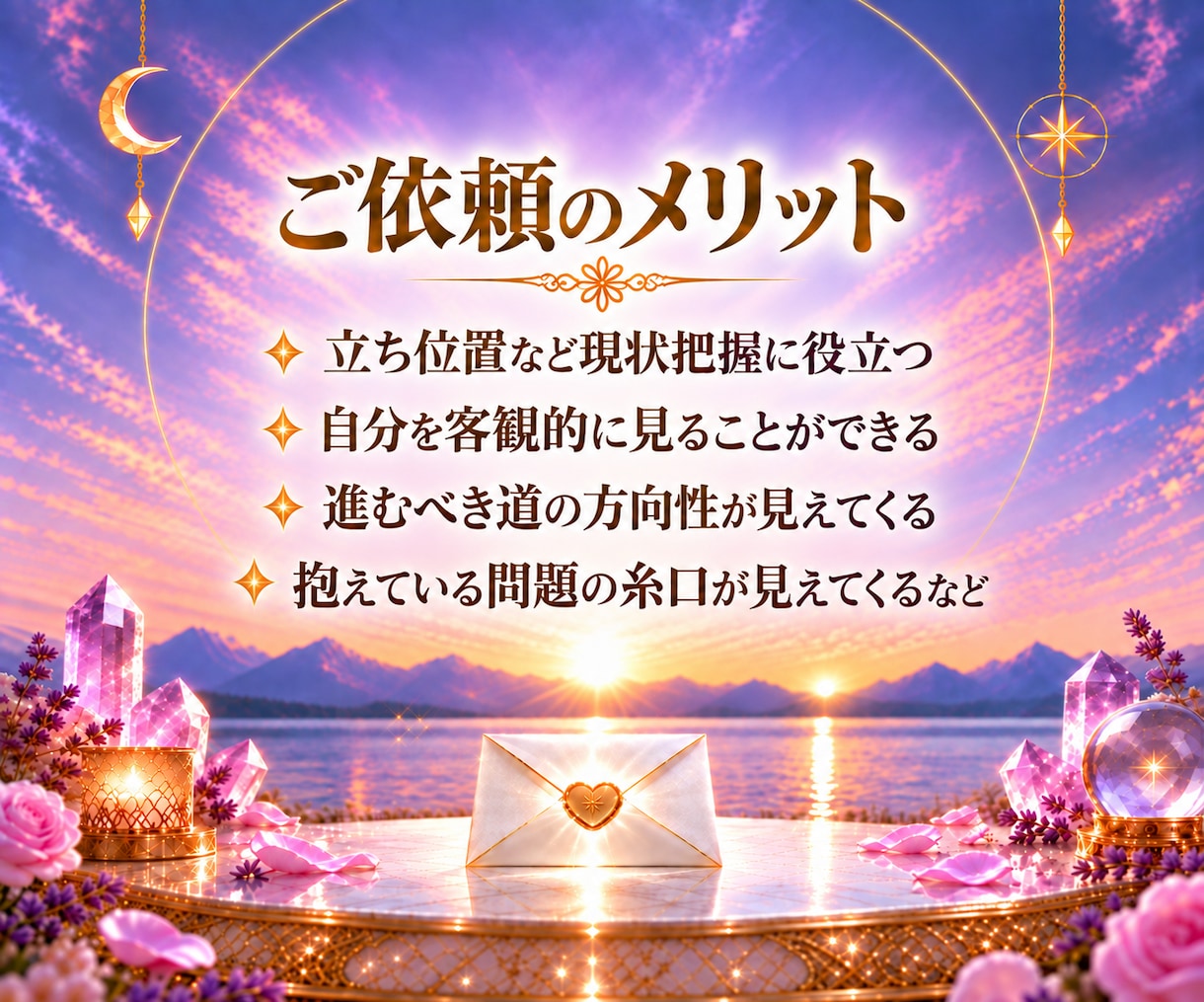 霊視霊感♡ハイヤーセルフから開運ラブレター届けます 2026年占い10～12月版☆ 道を照らしてくれる【特典付】 イメージ7