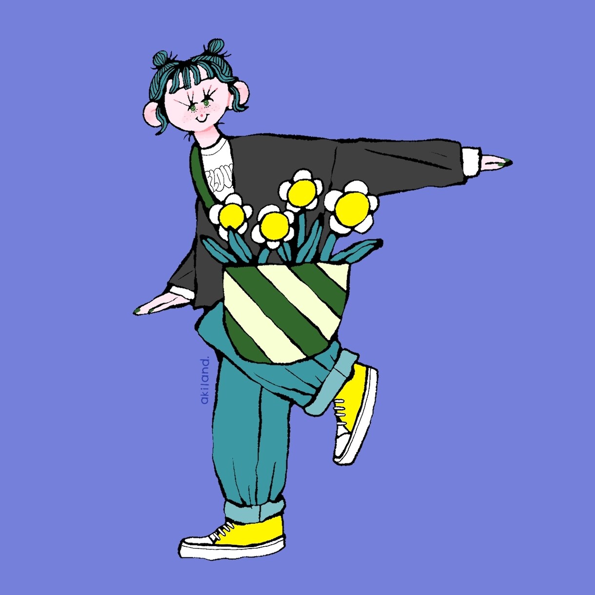 アイコンのイラストをお描きします あなただけの特別なゆるイラストをお描き致します！ イメージ3