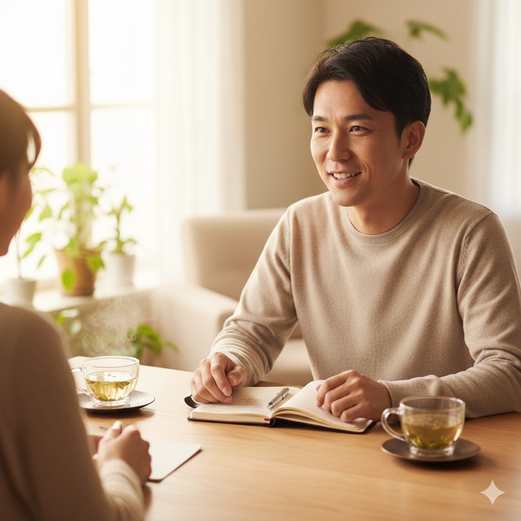 がんばりすぎて疲れた心、優しくほどきます 【俳優と話そう】あなたの言葉で、あなたの人生を始めませんか？ イメージ3