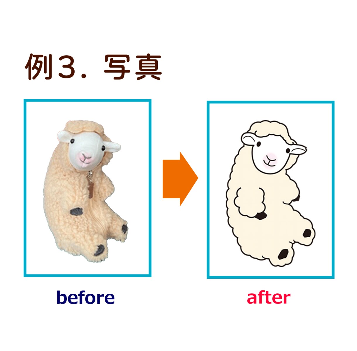 ロゴ、イラスト、粗い画像などをデータ化いたします 貴方の大切な素材を丁寧にトレースいたします（お急ぎ対応も可） イメージ10