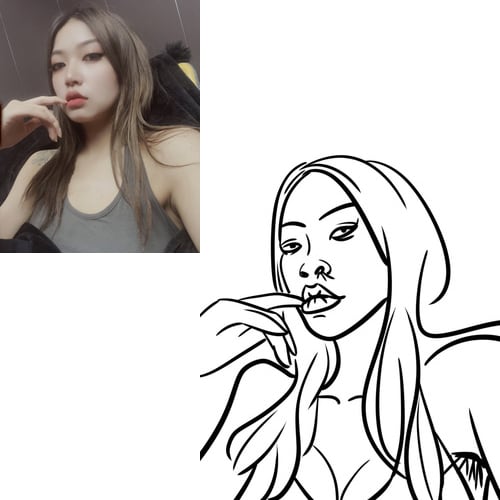 悪意のある（笑）面白い似顔絵描いてます 修正無し、お写真を元に似顔絵イラストをお描きします！ イメージ4