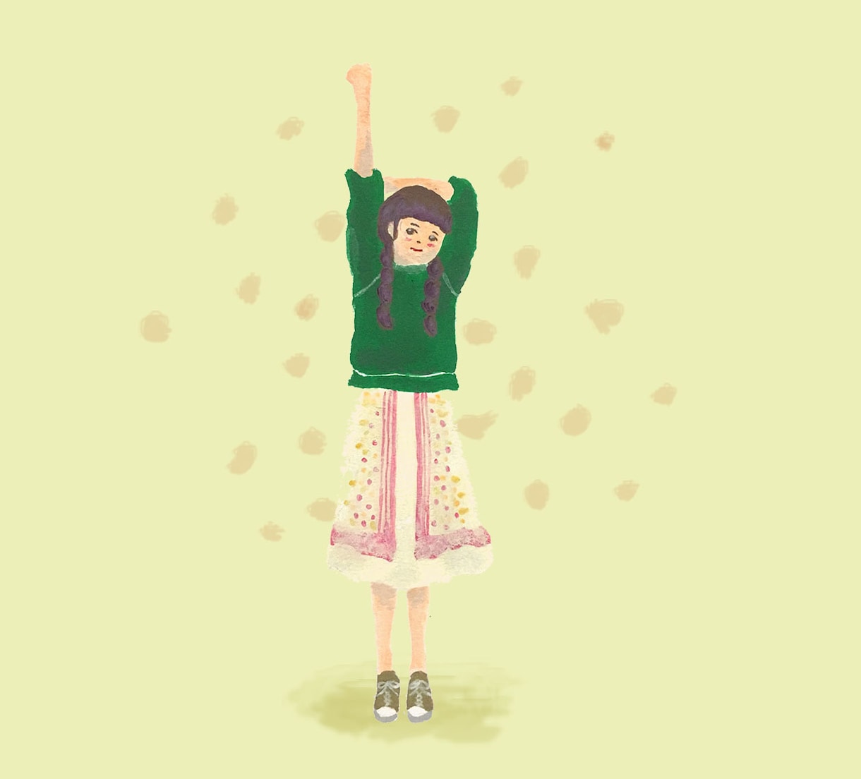 イラスト描きます 手描きタッチのほっこりイラストです。 イメージ3