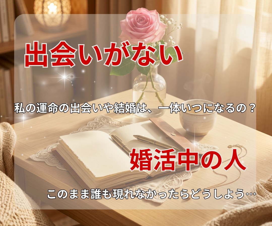 運命の出会い＆モテ期はいつ？恋愛未来を占います 最高のアプローチ期＆結婚へ深まるタイミングを徹底予測！ イメージ1