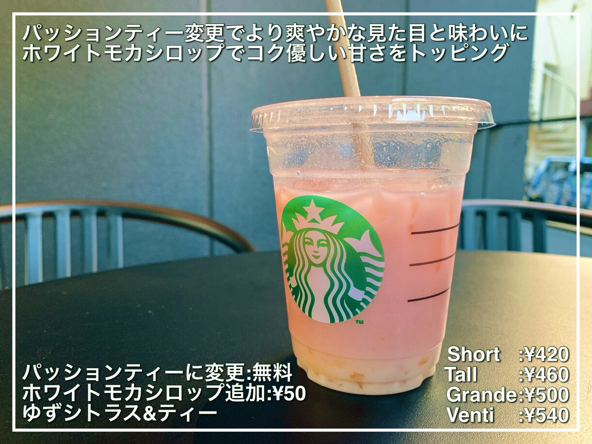 丁寧にスタバのオススメカスタマイズをご提案します いつものドリンクをちょっと特別にしてみませんか？ イメージ2