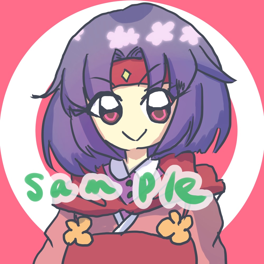 ポップなバストアップアイコン描きます 漫画チックな可愛い絵柄です！SNSやブログなどにどうぞ！ イメージ4