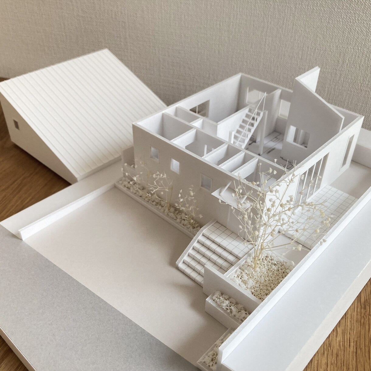 白模型S=1/50　建築模型の制作をいたします 検討・プレゼン・記念品など、様々なシーンでご活用いただけます イメージ7