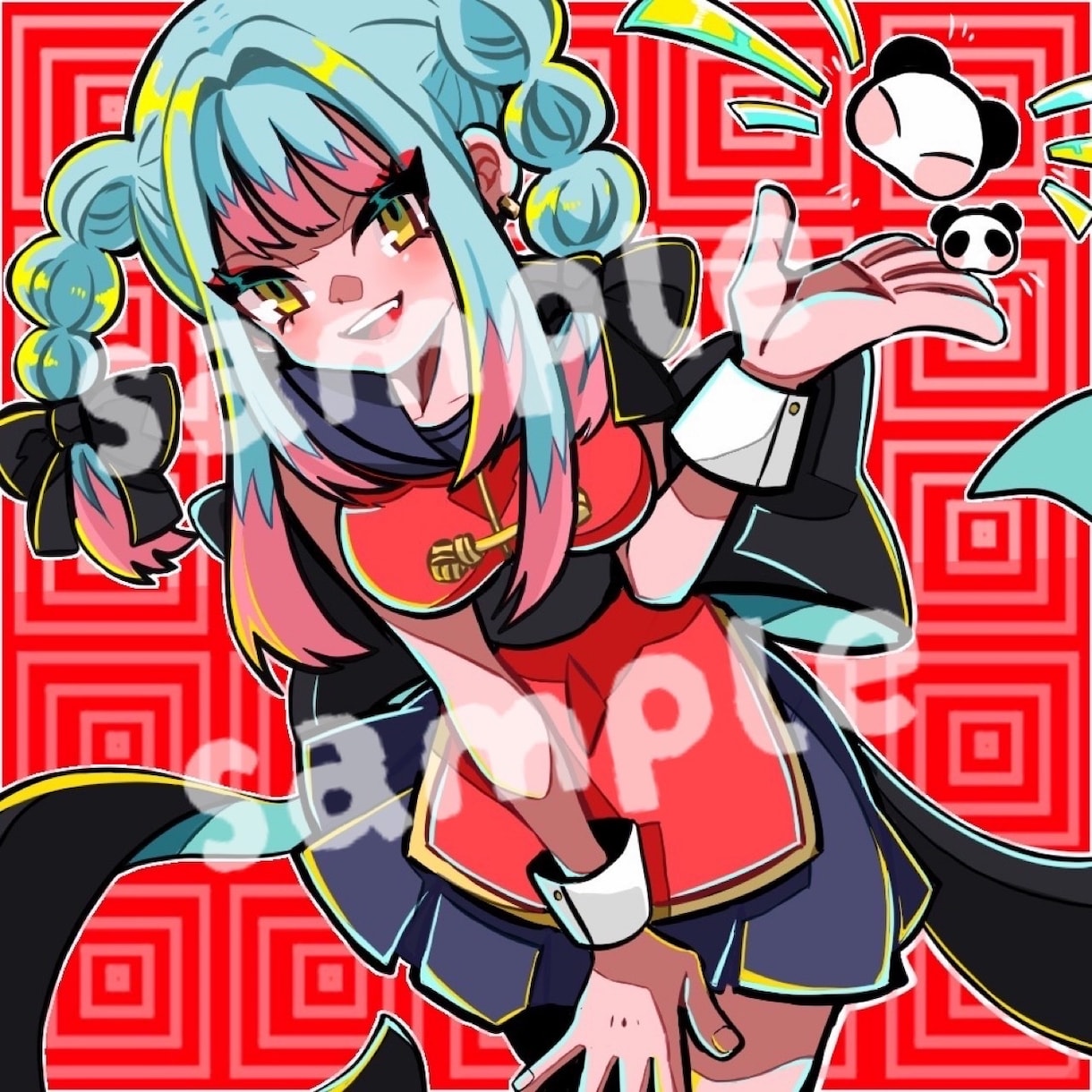 SNS等で使用出来るアイコンを作成します 絵柄はプロフィールのポートフォリオをご覧下さい イメージ1