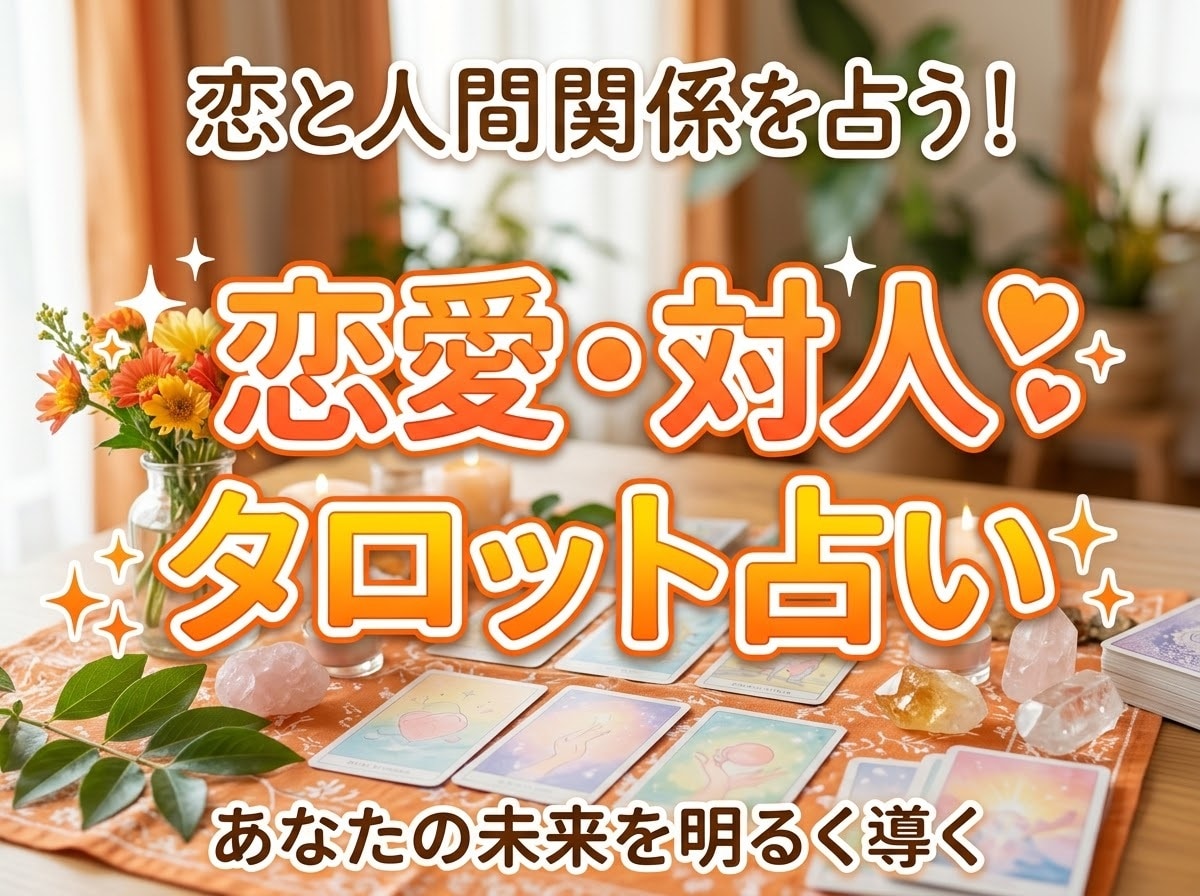 初心者大歓迎！恋愛・人間関係タロットで占います あなたの心のモヤモヤを「橙ダイスケ」は晴らしたい。 イメージ1
