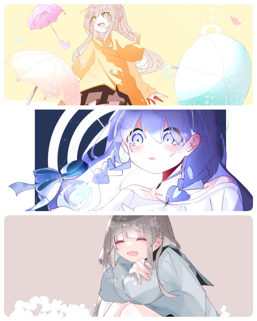 動画や配信背景等の1枚絵を描きます あなたの活動のお手伝いをさせてください☺️ イメージ6