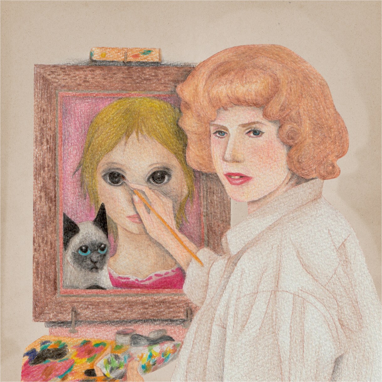 柔らかな線でペットや人物のイラスト・挿絵描きます 絵を描くのが大好きで30年描き続けています。 イメージ3