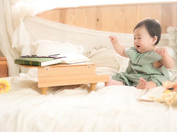 赤ちゃん写真をふんわり可愛くレタッチします ママ目線の自然で可愛いふわふわ写真に仕上がりにします♡ イメージ4