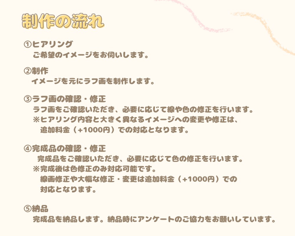ふんわり優しいイラスト｜表情差分もお描きします 【修正無制限】SNSやブログ、動画のアイコンにぴったりです！ イメージ9