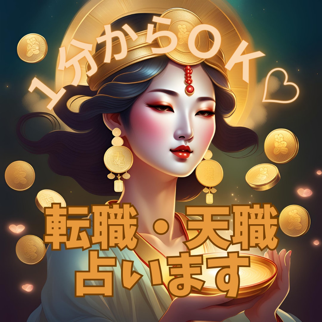 １分からOK♡あなたの転職・天職占います 転職のお悩み、自分に向いている仕事は何かとことん占います イメージ1