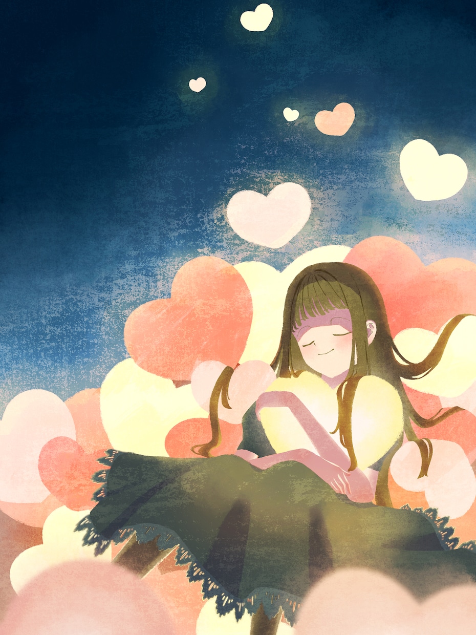 淡く儚い世界観の一枚絵をお描きします 世界観重視のオリジナルMV・歌ってみた・書籍の表紙用に！ イメージ8