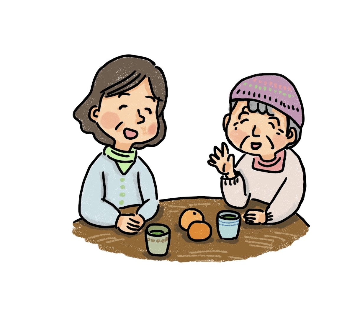 優しさ伝わる！あったかイラストお描きます 商用可！挿絵や書籍のカット　クセのないちょうどいいタッチ イメージ8
