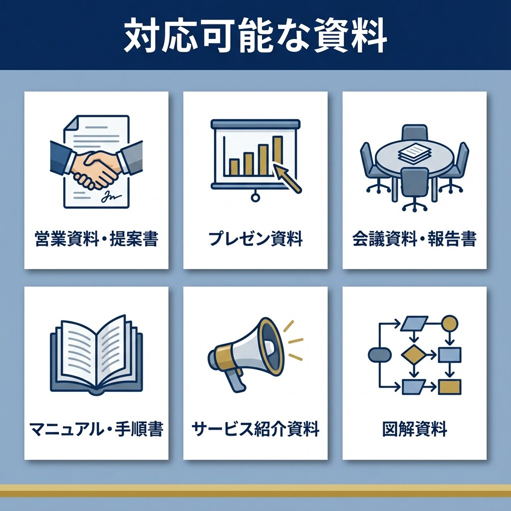 伝わる資料・プレゼン資料を作成しますます 図解でわかりやすく！営業・会議資料もOK イメージ2