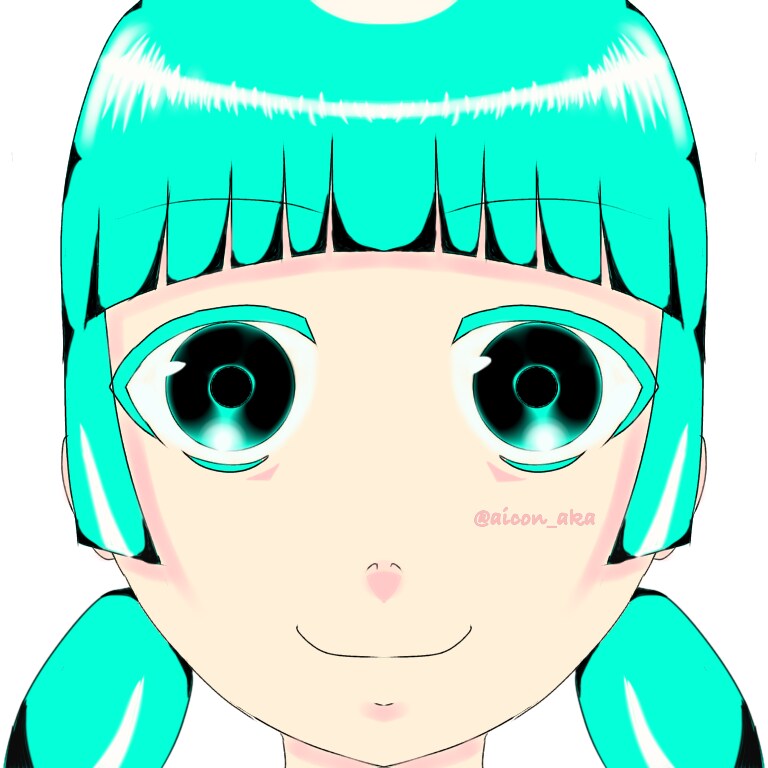 SNSの顔面アイコン描きます アニメ風のアイコンを描きます。 イメージ1