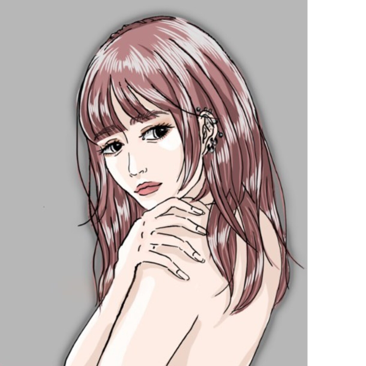 アイコン、カップルイラスト承ります シンプルで可愛いから大人っぽいイラストまで幅広く イメージ3