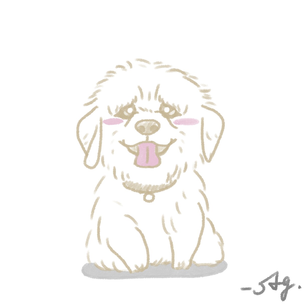 大切な家族をイラストにします 大切な家族をデジタル画のイラストでお届けします。 イメージ2