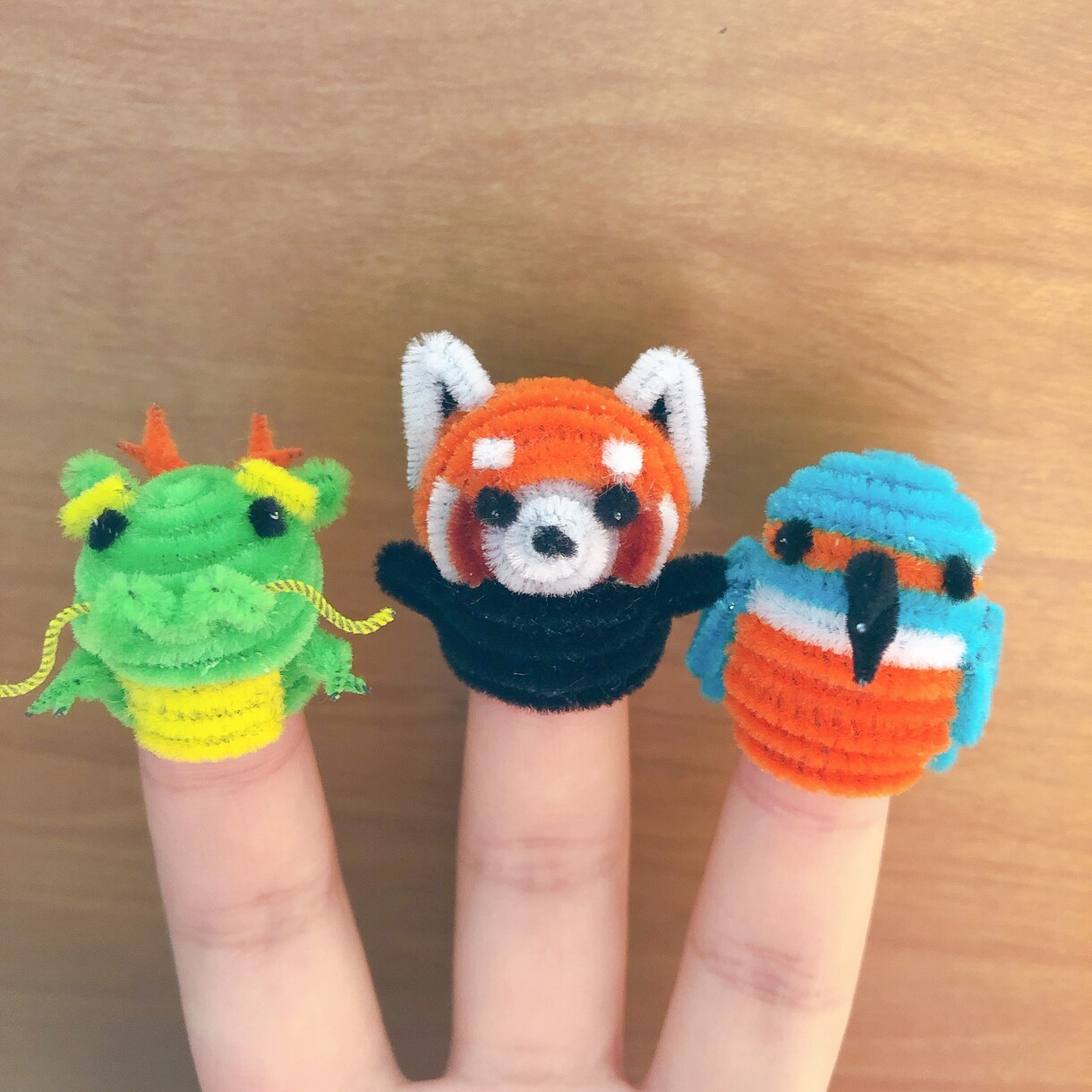 モール指人形作ります お好きな動物、ペットなどオーダー承ります♪ イメージ2