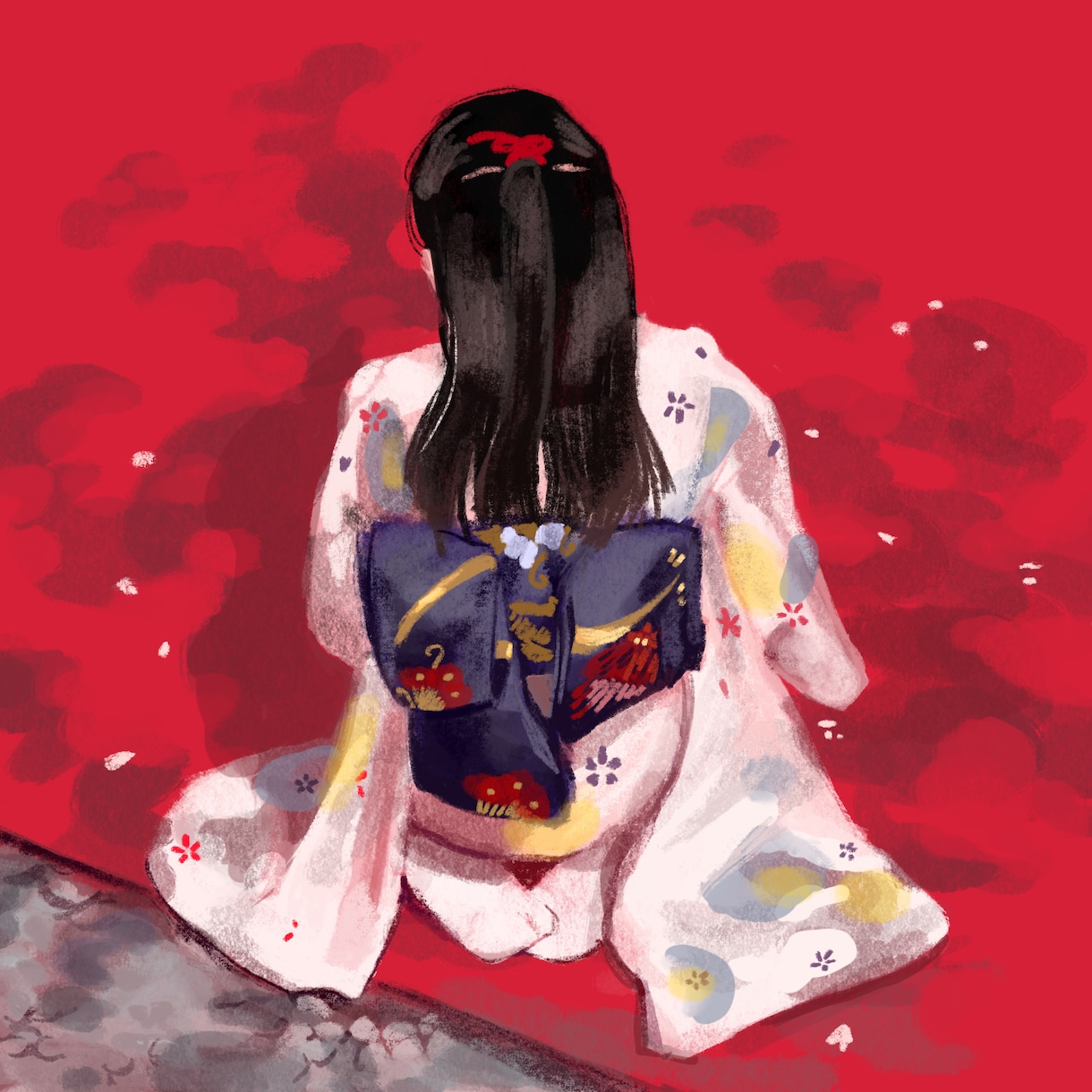 お洒落で華やかなアイコン待ち受けイラスト描きます アイコン、待ち受け、似顔絵をハイクオリティ で描きます！ イメージ7