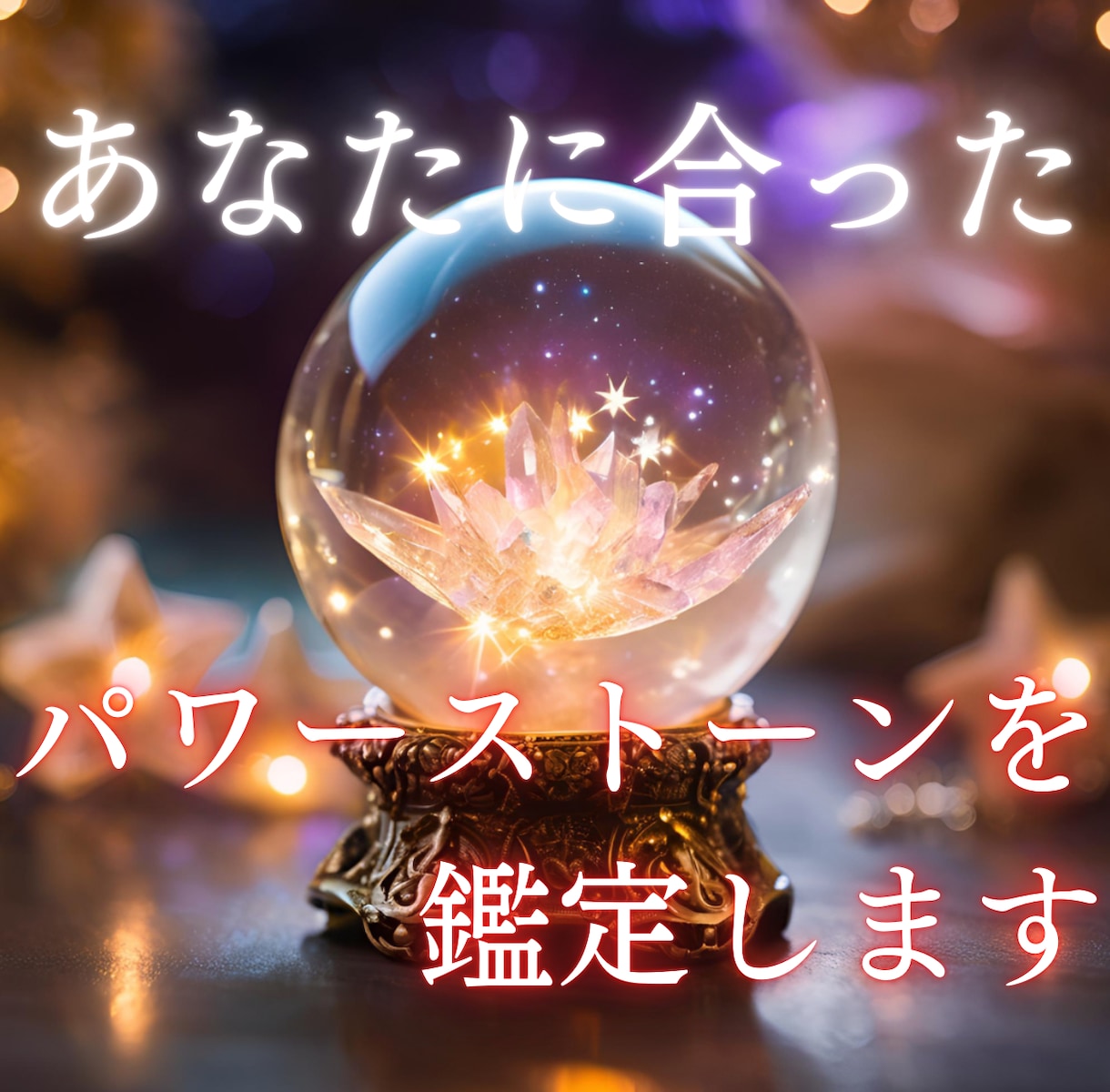 あなたに合った、パワーストーンを選びます 【パワーストーン鑑定】～あなたの人生を彩る宝石探し～ イメージ1