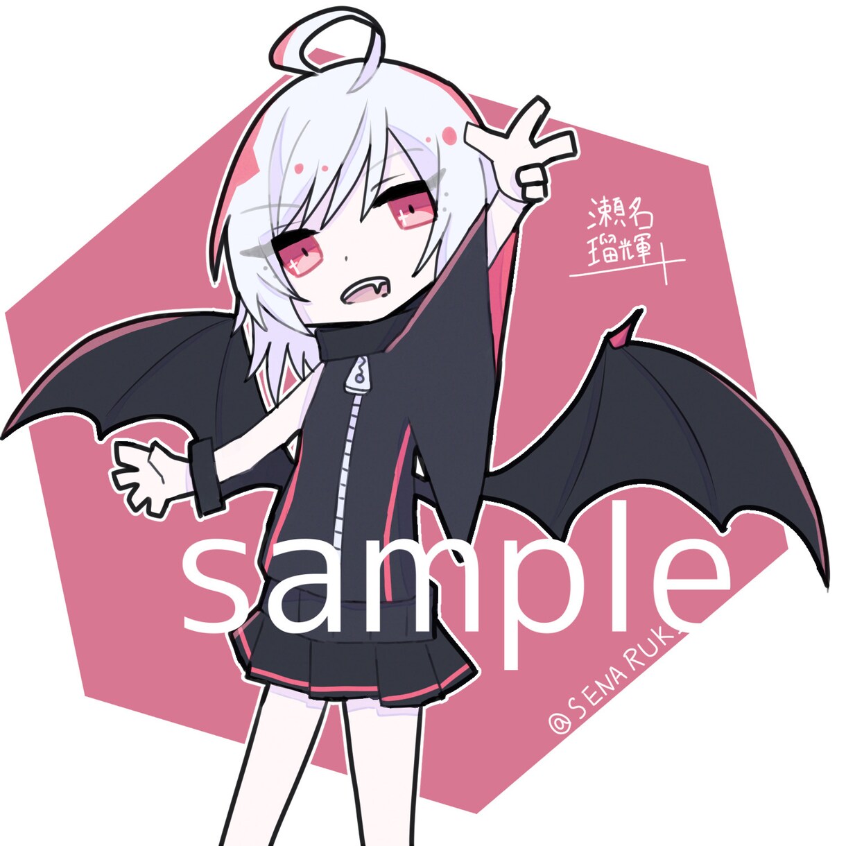 SDキャライラストオーダー承ります かわいくてシャープなデフォルメイラスト イメージ2