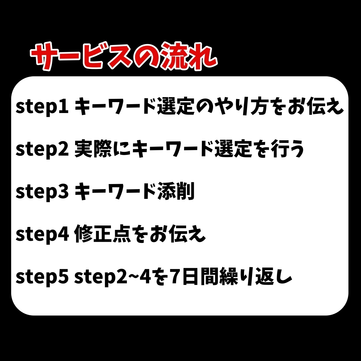 7日間ブログのキーワード選定のやり方を伝授します アクセスが来るキーワードを見つけられるようになりませんか？ イメージ2