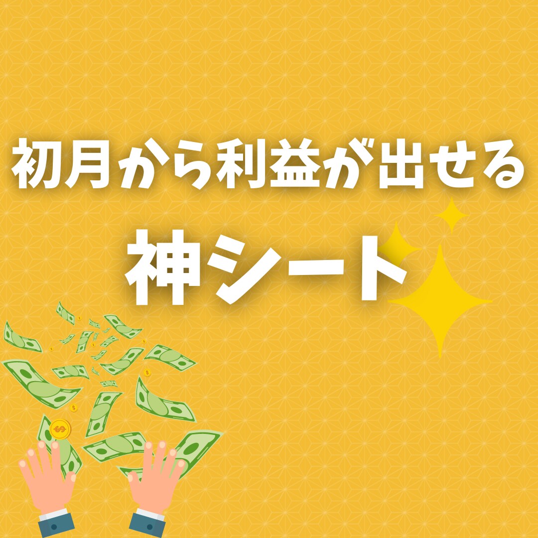 サプリ、化粧品、日用品転売教えます シートどうり仕入れるだけで利益が出る神シートお渡ししてます！ イメージ1