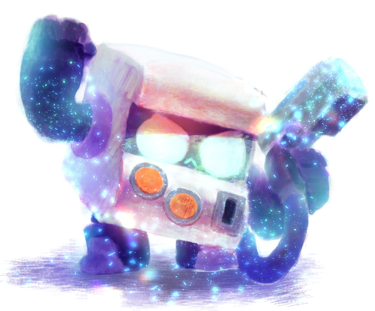 優しいふわふわした絵柄のアイコンを作成致します きらきらふわふわした可愛いアイコンを制作します！ イメージ7