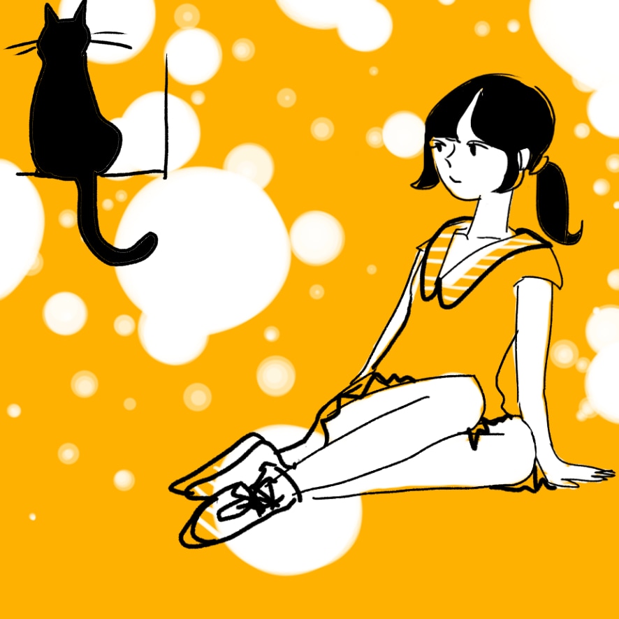 シンプルで少し個性的な女の子を描きます シンプルで爽やか、少し個性的な女の子を描きます＊ イメージ3