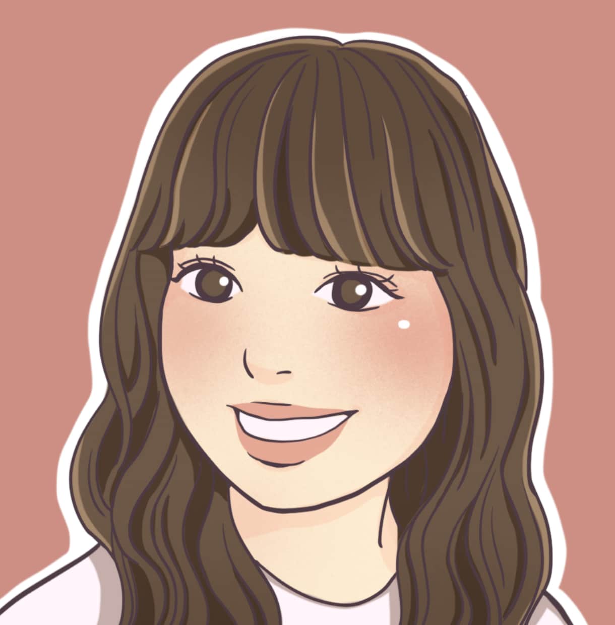 お仕事プロフ◎ 温かみリアルタッチ似顔絵を描きます 魅力を引き出し印象UP！自然と盛れる似顔絵 イメージ1
