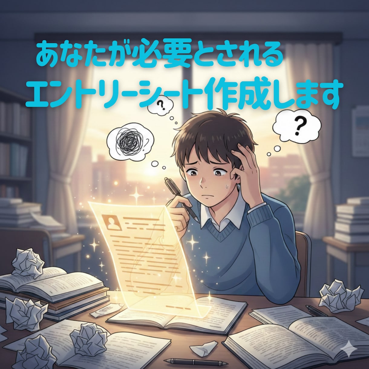 ES作成・添削｜質問項目に答えるだけで作れます あなたの回答を芯にして企業に求められるESを作ります イメージ2