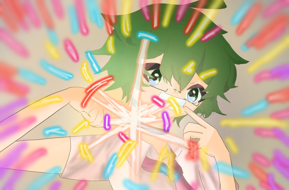 自分の思い描いている文の内容からイラストにできます オリジナルキャラクターに自分がなりきろう イメージ3