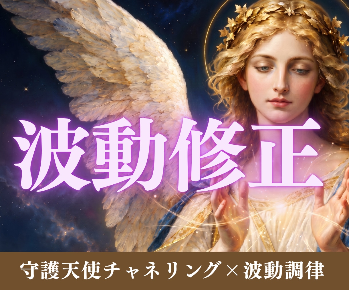 波動修正 | 幸せな未来へ守護天使が導きます 滞っている心のエネルギー浄化と波動を整えます イメージ2