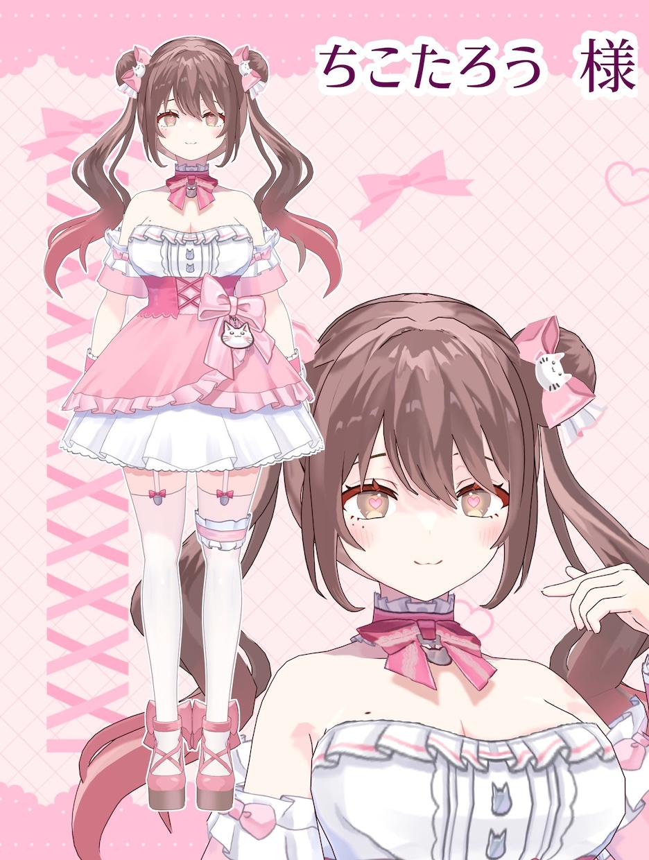 あなただけの3Dモデル作ります pmx変換・簡単な物理演算無料！MMDで直ぐに踊れちゃう♪ イメージ5