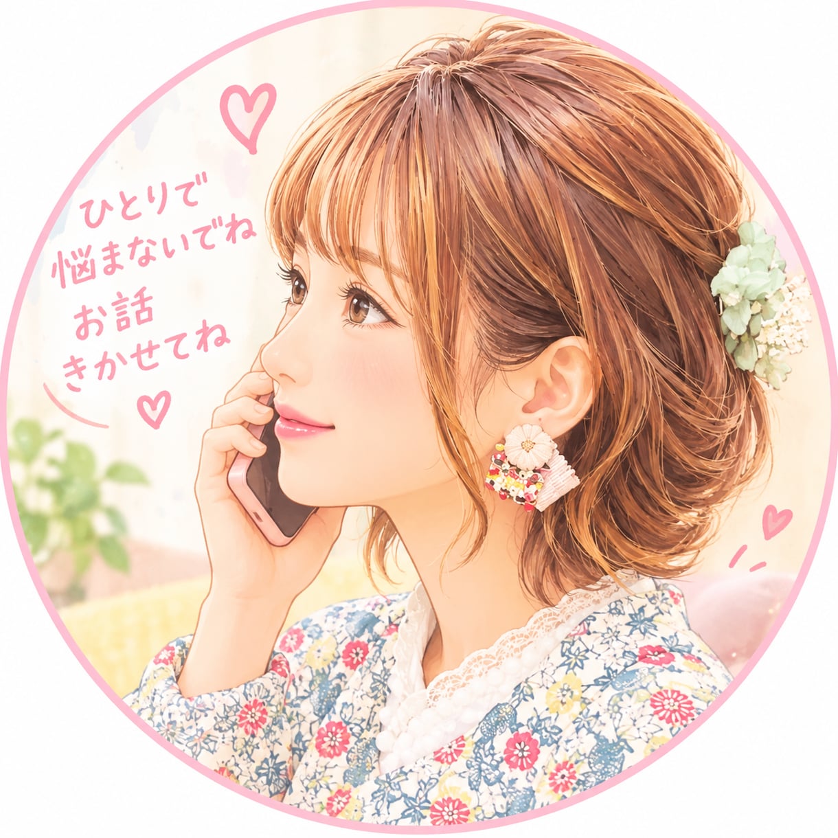 優しく寄り添います 寂しい時の愚痴聞き・女の子との会話の練習相手になります！ イメージ1