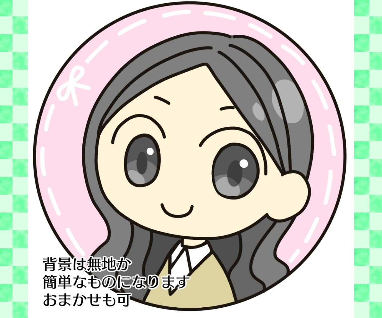 可愛くて見やすい絵柄のアイコン描きます 目を引くクッキリイラストのアイコン イメージ2