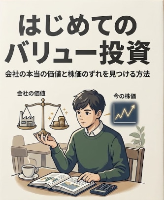 価値より安く買うはじめてのバリュー投資入門伝えます 。調べて納得して買う方法をやさしく解説。実践シート付！！ イメージ1