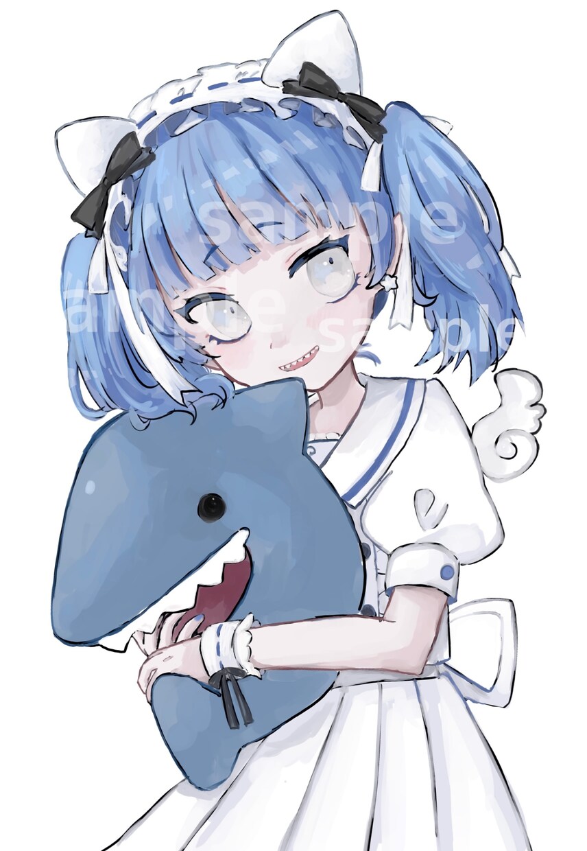 SNSで使える‪ʚ✞ɞ‬病みおおめアイコン描きます お値下げ中！ TRPG用キャラ、動画用イラスト等受付中◎ イメージ5
