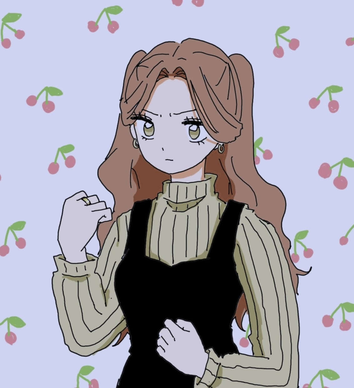 おしゃれな女の子のイラストを作ります SNSのアイコンなど、さまざまなイラストかきます！ イメージ1