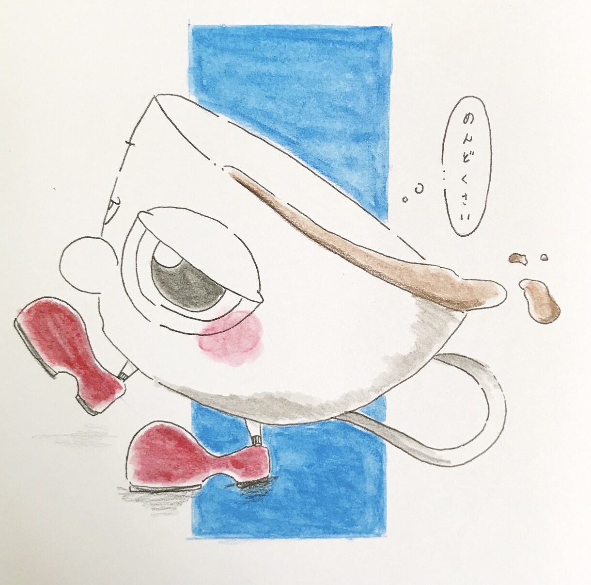 イラストを描きます シンプルなデザインとタッチでレトロ感なイラストに イメージ5