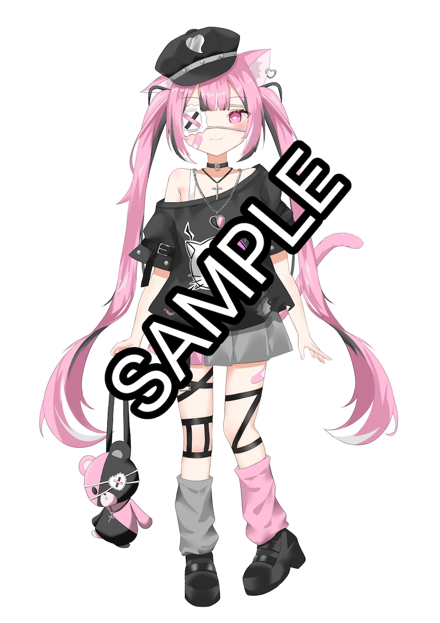 キャラクターデザインを提供します IRIAM用の女の子のキャラクターデザイン イメージ1