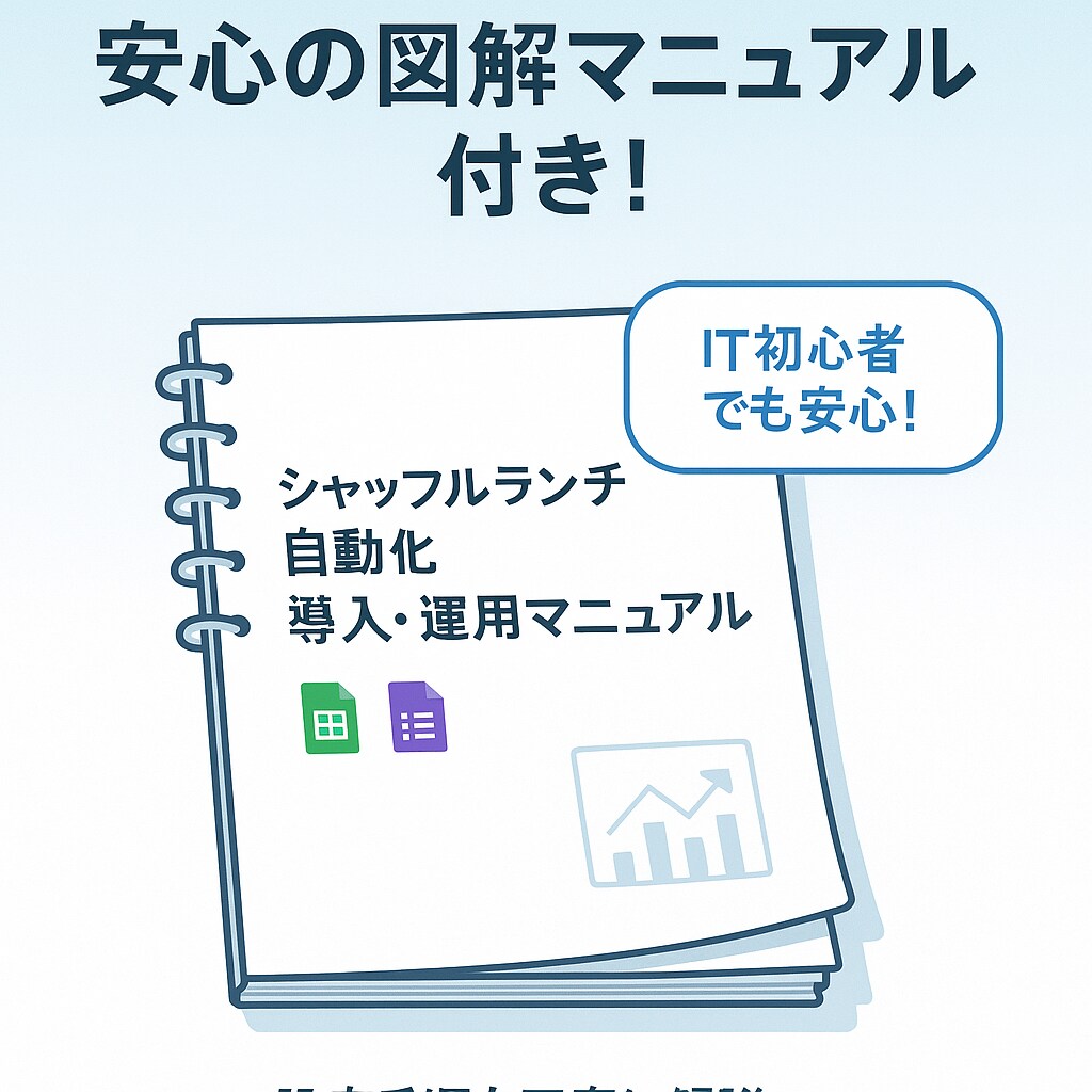 面倒なランチグループ自動化！苦手な人も考慮します シャッフルランチ自動化！苦手配慮＆Excel不要 イメージ4
